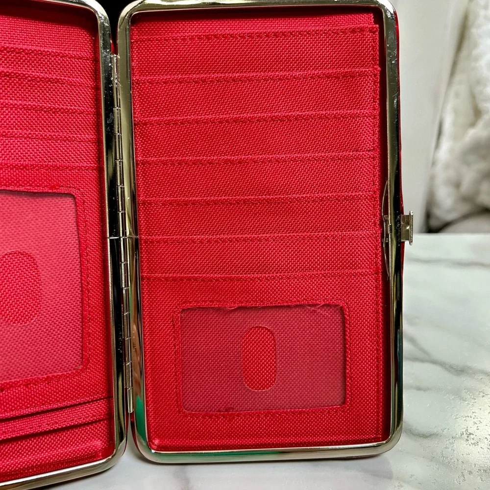 RED AND BLACK WALLET - Picture 6 of 12